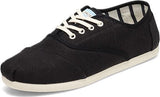 TOMS Heritage Men's Black Canvas Low-Top Sneakers - Size 12