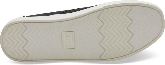 TOMS Heritage Men's Black Canvas Low-Top Sneakers - Size 12