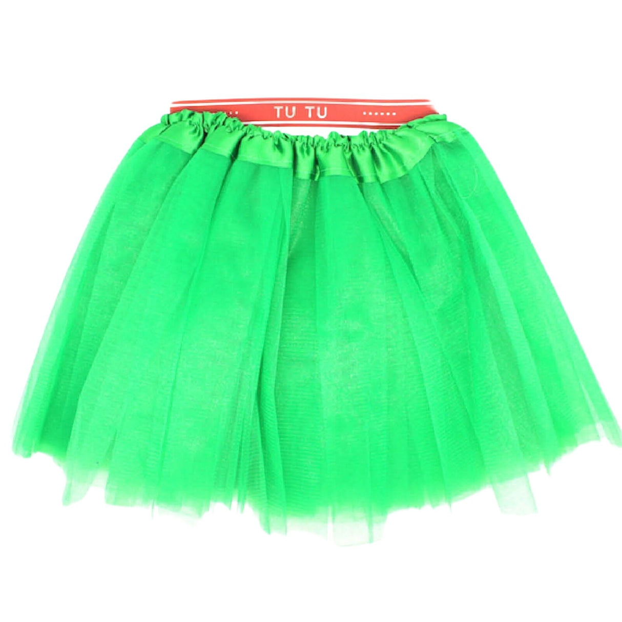 Green Tulle Ballerina Tutu ??Small, 3-Layer Children?? Costume Skirt Australia Day