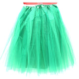 Green Tulle Ballerina Tutu – Large, Perfect for Costumes, Dance, and Events Australia Day - Front View