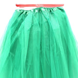 Green Tulle Ballerina Tutu ??Large, Perfect for Costumes, Dance, and Events Australia Day - Side View