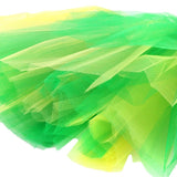 Green and Gold Yellow Adult Tutu Cheer Australia Day Medium Size, 40cm Length Adjustable