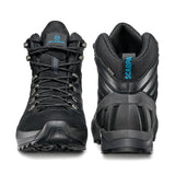 Scarpa Mens Cyclone Gore-Tex Boots Shoes Hiking - Black/Grey - EU 40 - Top-Down View