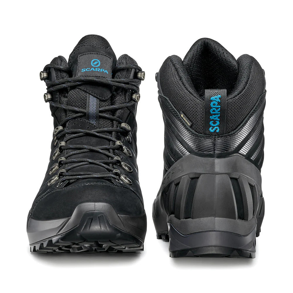 Scarpa Mens Cyclone Gore-Tex Boots Shoes Hiking - Black/Grey - EU 41