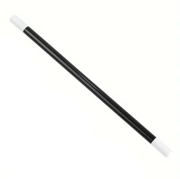 Mystical Black Sorcerer's Wand - 30cm Magical Costume Accessory for Celebrations