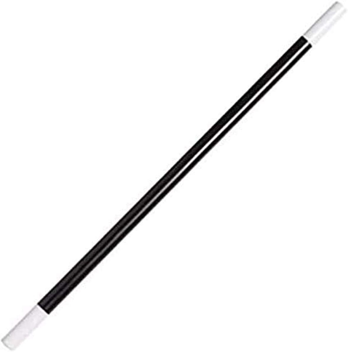 Mystical Black Sorcerer's Wand - 30cm Magical Costume Accessory for Celebrations