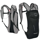 Osprey Kitsuma 1.5L Bike Hydration Backpack Bag with Reservoir in Black - Front View