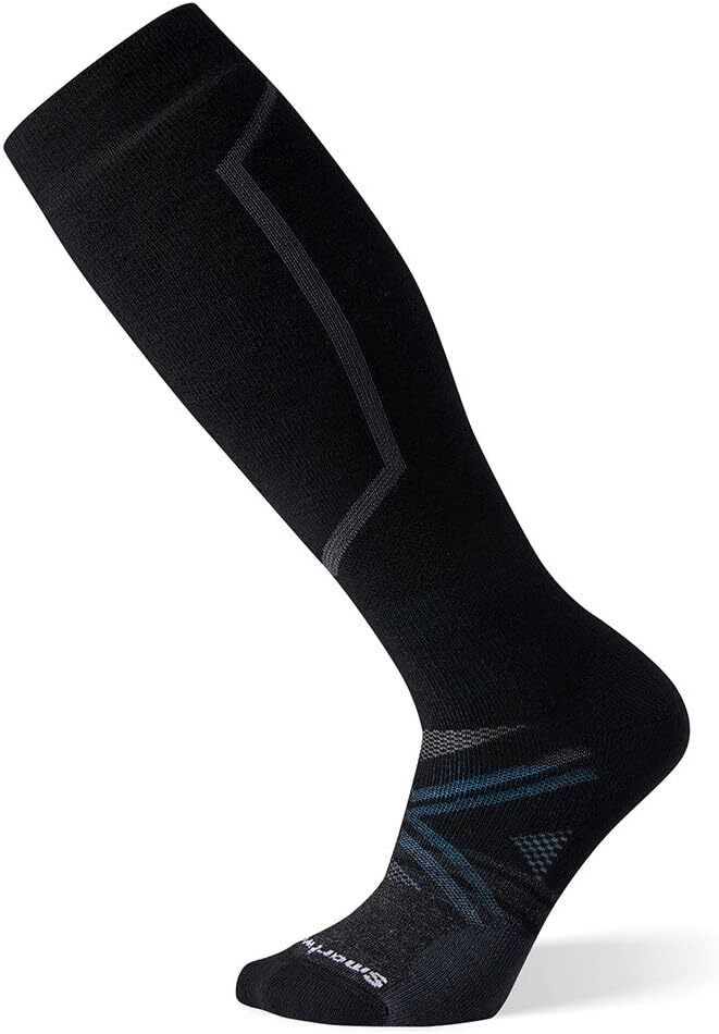 Smartwool Mens PHD Ski Socks Wool Blend - Black - L