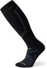 Smartwool Mens PHD Ski Socks Wool Blend - Black - L - Front View