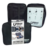 Urban Travel Shirt Organiser Bag Case Pouch w/ Fold Board 36cm x 26cm x 5cm in Black