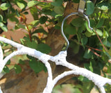 2x 24 Hole Scarf Hanger Holder Storage Tie Belt Scarf Organiser Space Saver - Rear View