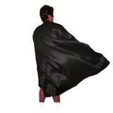 Vampire Noir Costume Cloak for Halloween Adult Superhero Accessory - Front View