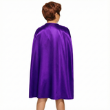 Magical Purple Vampire Cape for Kids - Perfect for Parties and School Celebrations
