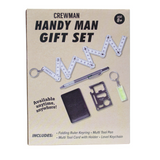 Handyman Gift Set Multi-Tool Keychain Level Ruler & Pen - Front View