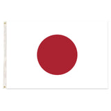 Japan Country Flag Japanese Heavy Duty - 150cm x 90cm - Front View