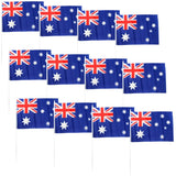 12x Australian Flag (30cm x 45cm)  Perfect for Australia Day Celebrations