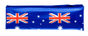 Australia Flag Headband Tennis Cricket Australia Day Aussie Costume in Blue