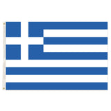 Greece Country Flag Greek Heavy Duty National Olympics Europe - 150cm x 90cm - Front View