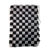 CHECKERED BUNTING FLAG Race Car Chequered Flag Banner Hanging Decoration Rectangular - 3.6 Metres