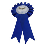 AUSTRALIA FLAG Clip On Ribbon Badge Award Blue Australia Day Tennis Cricket - 45-Degree Angle