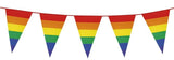 3.6m RAINBOW BUNTING FLAG Party Banner Birthday Triangle Flags Decor Pride - Front View