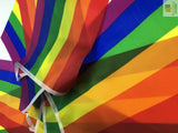 3.6m RAINBOW BUNTING FLAG Party Banner Birthday Triangle Flags Decor Pride - Side View