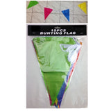 9m BUNTING FLAG Colourful Triangle Party Banner Birthday Wedding Flags Outdoor - Side View