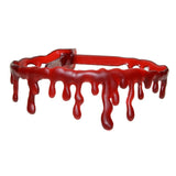 Vampire's Kiss Halloween Blood Drip Bracelet ??Crimson Horror Fashion Accessory