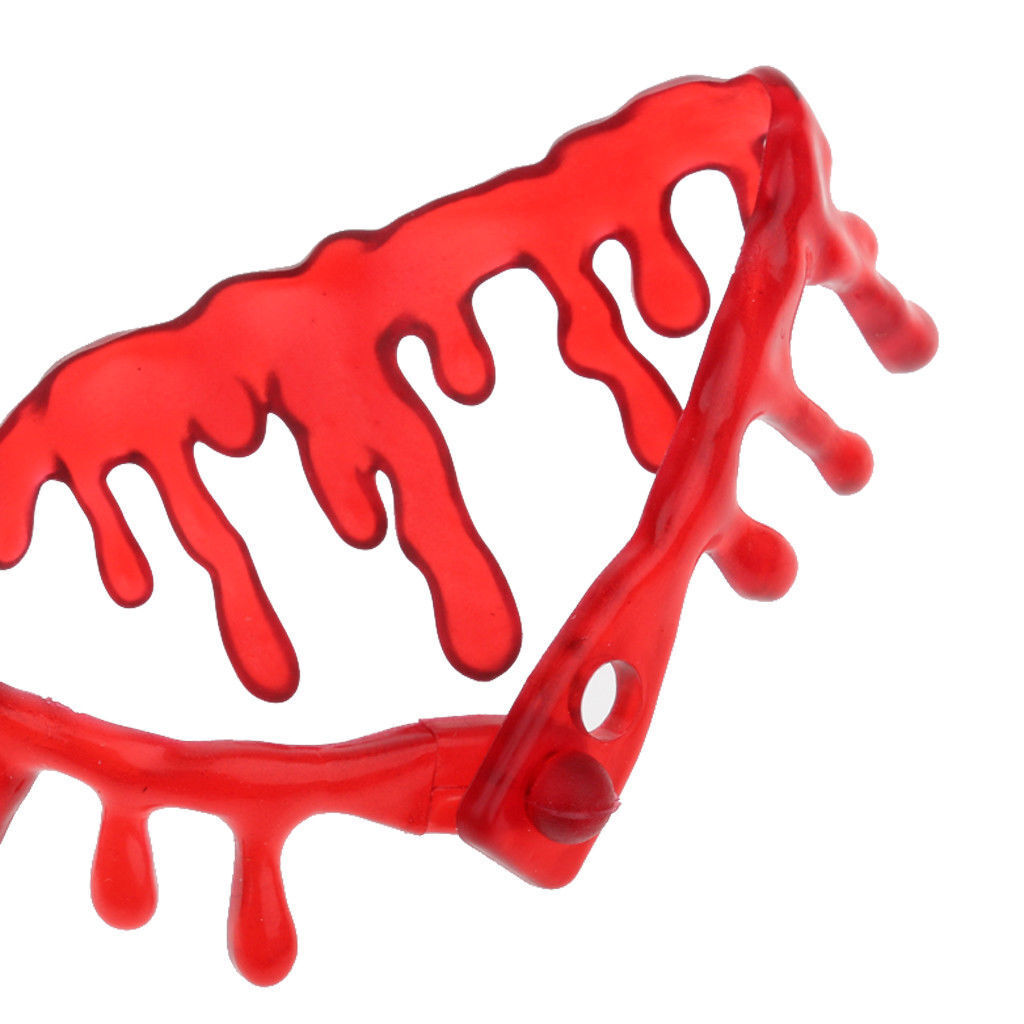 Vampire's Kiss Halloween Blood Drip Bracelet ??Crimson Horror Fashion Accessory