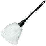 36cm Pink Feather Duster Accessory for Hens Night and French Maid Outfit - Front View