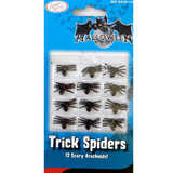 Halloween Mini Black Spider Prank - Tiny Scary Gag Toy for Frightful Fun - Rear View