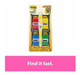 Post-it Flags Value Pack 50/Dispenser 4 Dispensers/Pack 1 in Wide Highlighter - Side View