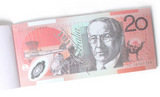 $20 Aussie Dollar Note Notepad - 50 Sheet Fun & Creative Souvenir Pad - 45-Degree Angle