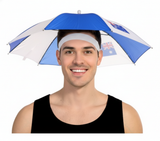 AUSTRALIA UMBRELLA HAT Rain Novelty Cap Costume Outdoor Camping Beach Fishing - Side View
