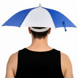 AUSTRALIA UMBRELLA HAT Rain Novelty Cap Costume Outdoor Camping Beach Fishing - Top-Down View