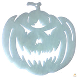 Glow-in-the-Dark Giant Halloween Pumpkin Lantern - Spooky Party Decoration - Front View
