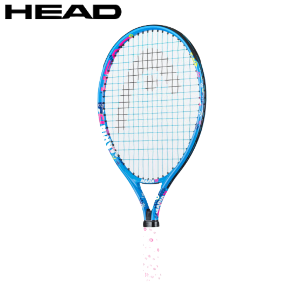 Maria 19 Junior Tennis Racquet with Cover - Designed for Ages 2 to 4