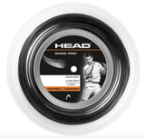 Head Sonic Pro 200m Tennis String Reel - 16g 1.3mm for Enhanced Control and Comfort - Front View