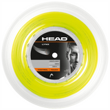 Head Lynx Control Touch 17g Tennis String Reel - 200m, 1.25mm, Bright Yellow - Front View