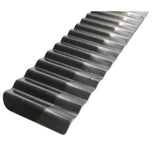 JELLY KNIFE Stainless Steel Blade Cooked Potato Vegetable Crinkle Wavy Cutter Slicer - Top-Down View