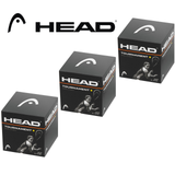 HEAD Tournament Squash Ball Advanced Training Competition - 3 Balls - Front View