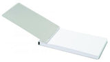 Memo Notepad with Stainless Steel Cover for Waiters Waitresses Cafe Staff - Front View