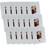 18x Le Blanc Picture Frame Bulk - White - Front View