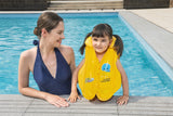 Inflatable Vest For Learning to Swim Buoyancy Float Swim Pool 51 cm x 46 cm - Close-Up Angle