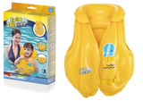 Inflatable Vest For Learning to Swim Buoyancy Float Swim Pool 51 cm x 46 cm - Side View