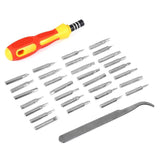 32 in 1 Precision Screwdriver Set Magnetic Multi-functional Kit for Repair Portable Tool - Front View