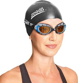 Zoggs Surf Predator Flex Polarized Ultra Goggles - Small Soft Blue - Side View