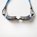 Zoggs Surf Predator Flex Polarized Ultra Goggles - Small Soft Blue - Top-Down View