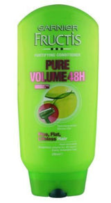 Garnier Fructis 250mL Fotifying Conditioner Pure Volume 48H for Fine, Flat, Lifeless Hair - Front View