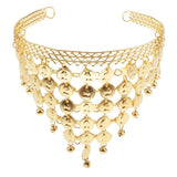 BELLY DANCE HEADBAND Indian Fancy Dress Costume Gypsy Bollywood Tribal Boho - Low Angle